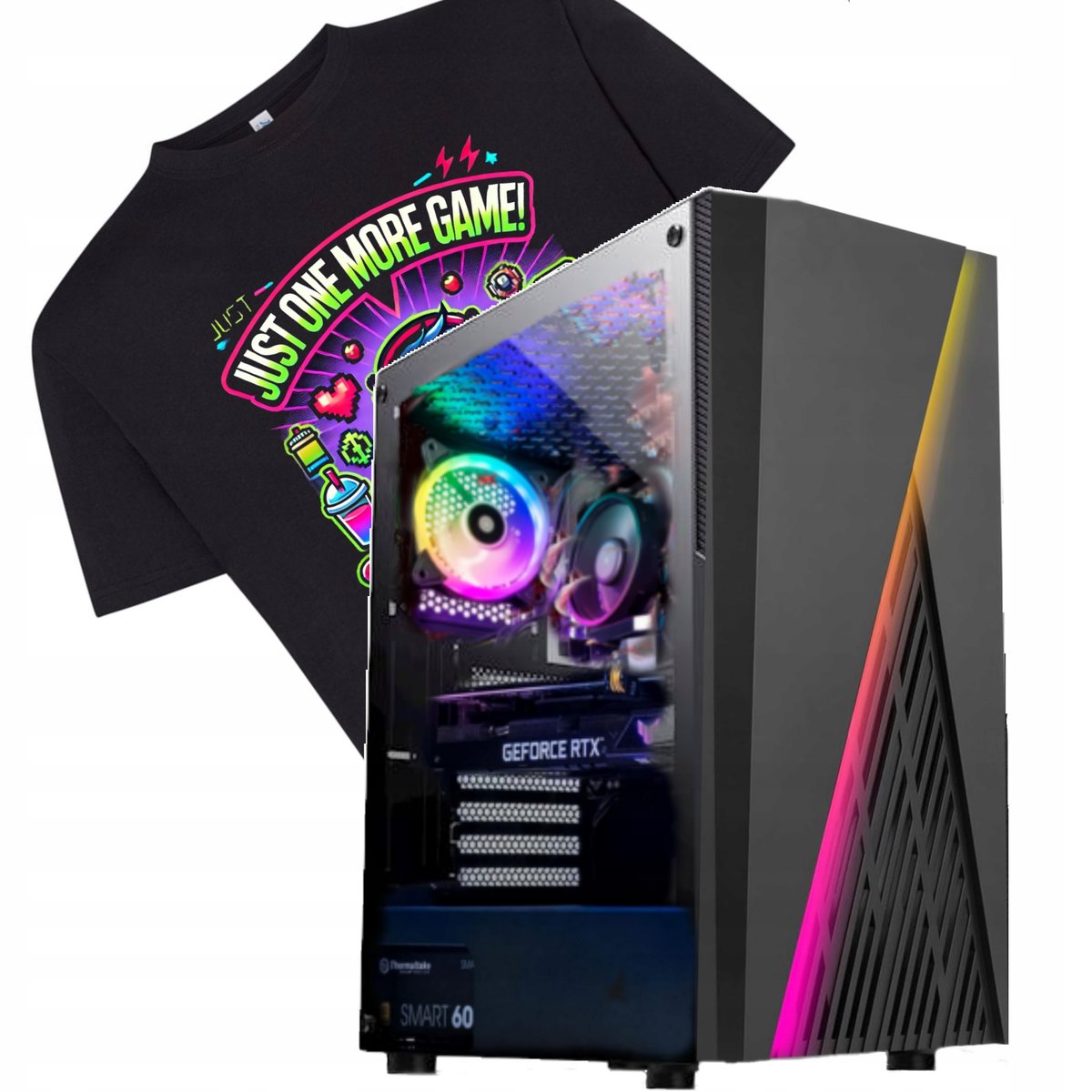 Komputer do gier KING INTEL i9 12GEN. 32GB 1TB M.2 / RTX 4060 8GB/W11 PRO