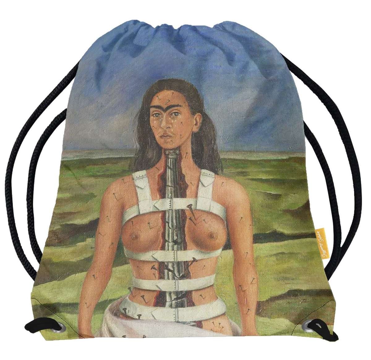 Worek Strzaskana kolumna Frida Kahlo-Standard