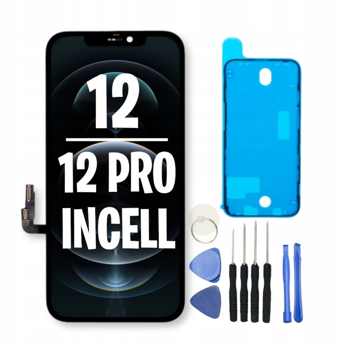 WYŚWIETLACZ EKRAN LCD do Apple iPhone 12 / 12 PRO INCELL + ZESTAW NAPRAWCZY
