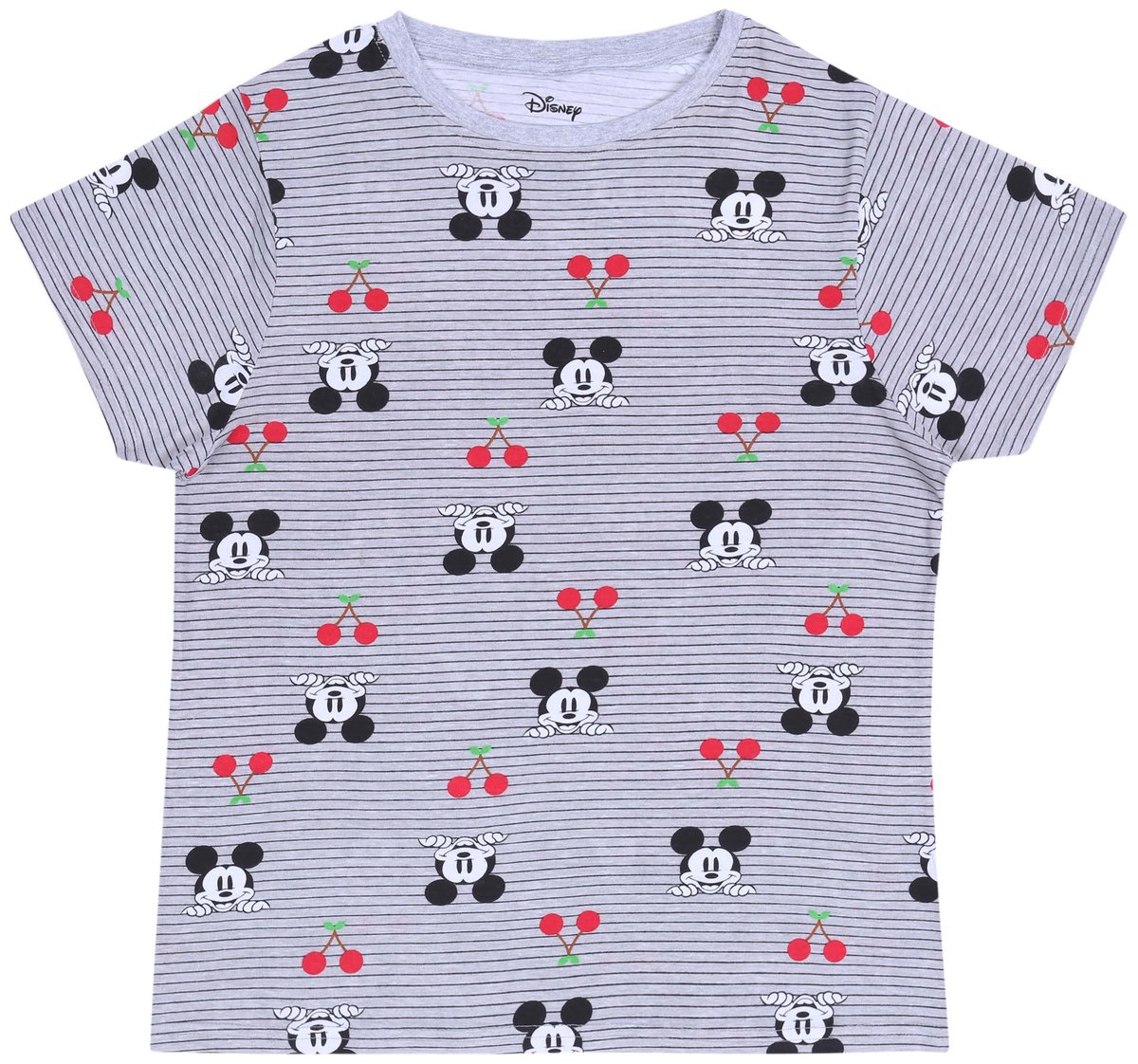 DISNEY Myszka Mickey Szara koszulka, t-shirt XXS