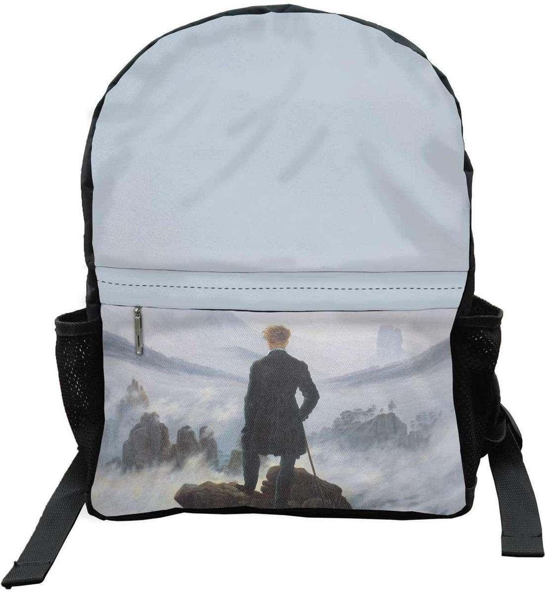 Plecak Szkolny Wędrowiec nad morzem mgły Caspar David Friedrich-Duży
