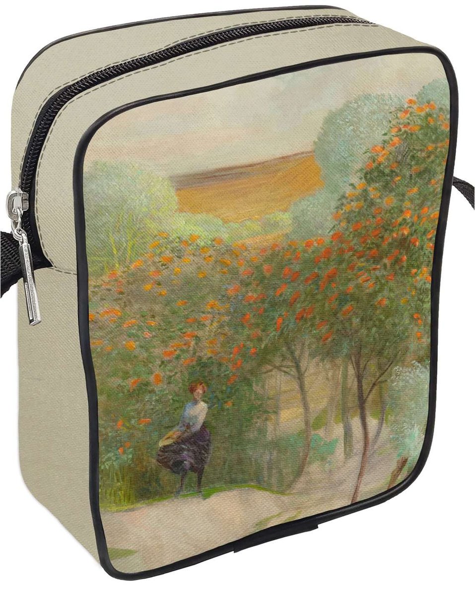 Torba Listonoszka Pejzaż z jarzębiną, część prawa tryptyku 