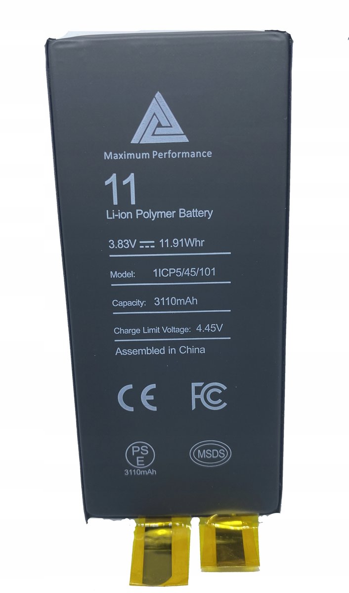 Bateria do Apple iPhone 11 bez taśmy BMS +KLEJ
