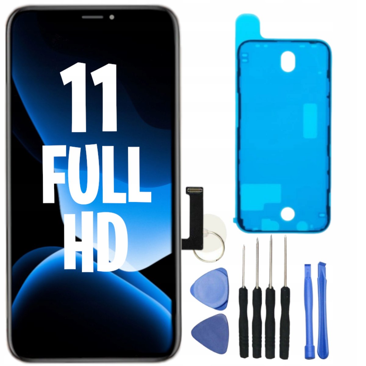 WYŚWIETLACZ EKRAN LCD Do Apple iPhone 11 FULL HD + ZESTAW NAPRAWCZY