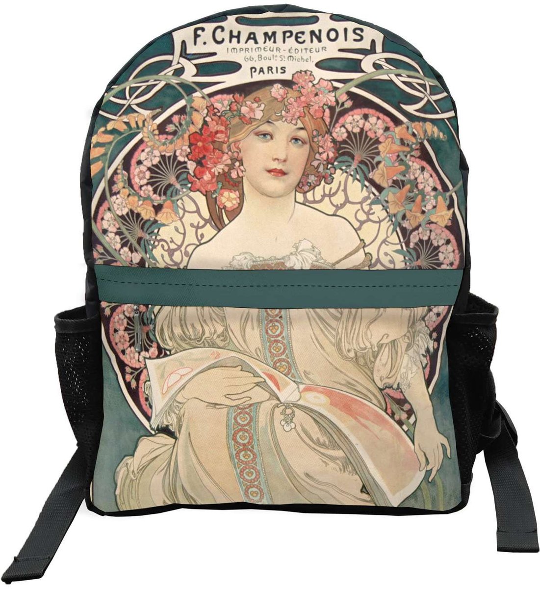 Plecak Szkolny Rozmarzenie Alfons Mucha-Duży