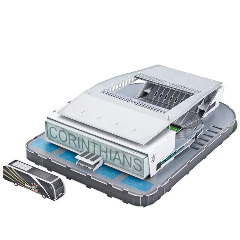 Stadion piłkarski - ARENA CORINTHIANS - Corinthians Paulista FC - Puzzle 3D 98 elementów