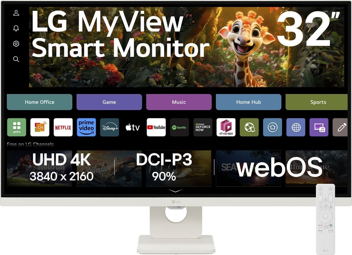 LG MyView Smart 32SR73U-W