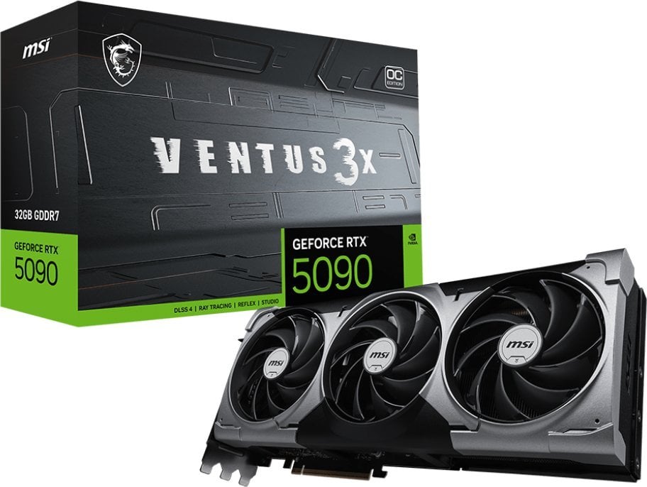 MSI GeForce RTX 5090 Ventus 3X OC 32GB GDDR7