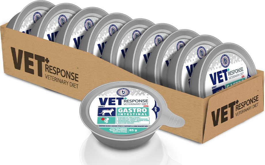 Vet Response Karma weterynaryjna mokra dla kota VET RESPONSE GASTROINTESTINAL 10x85 g