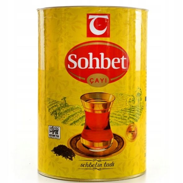 Herbata czarna liściasta cejlońska Sohbet Earl Grey 250g Tanay