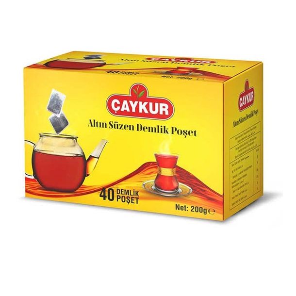 Czarna herbata ekspresowa 40 torebek Caykur 200g