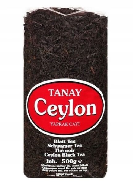 Herbata cejlońska cały liść 500g Tanay