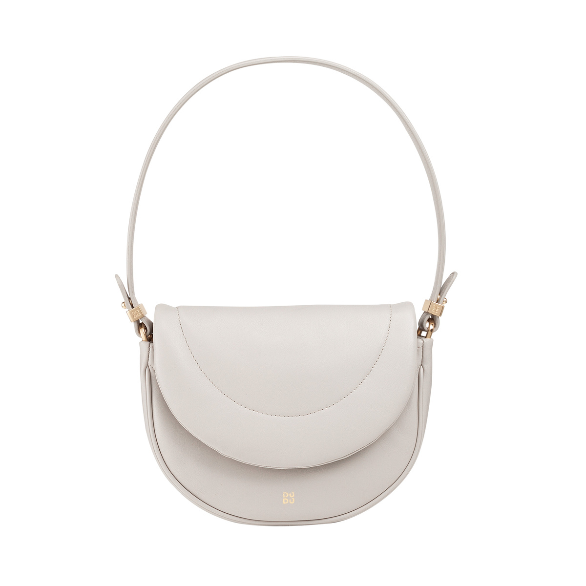 Damska skórzana torba na ramię DUDU, pikowana torebka z klapką, wyściełana konstrukcja, podwójny odpinany pasek, mała torebka crossbody