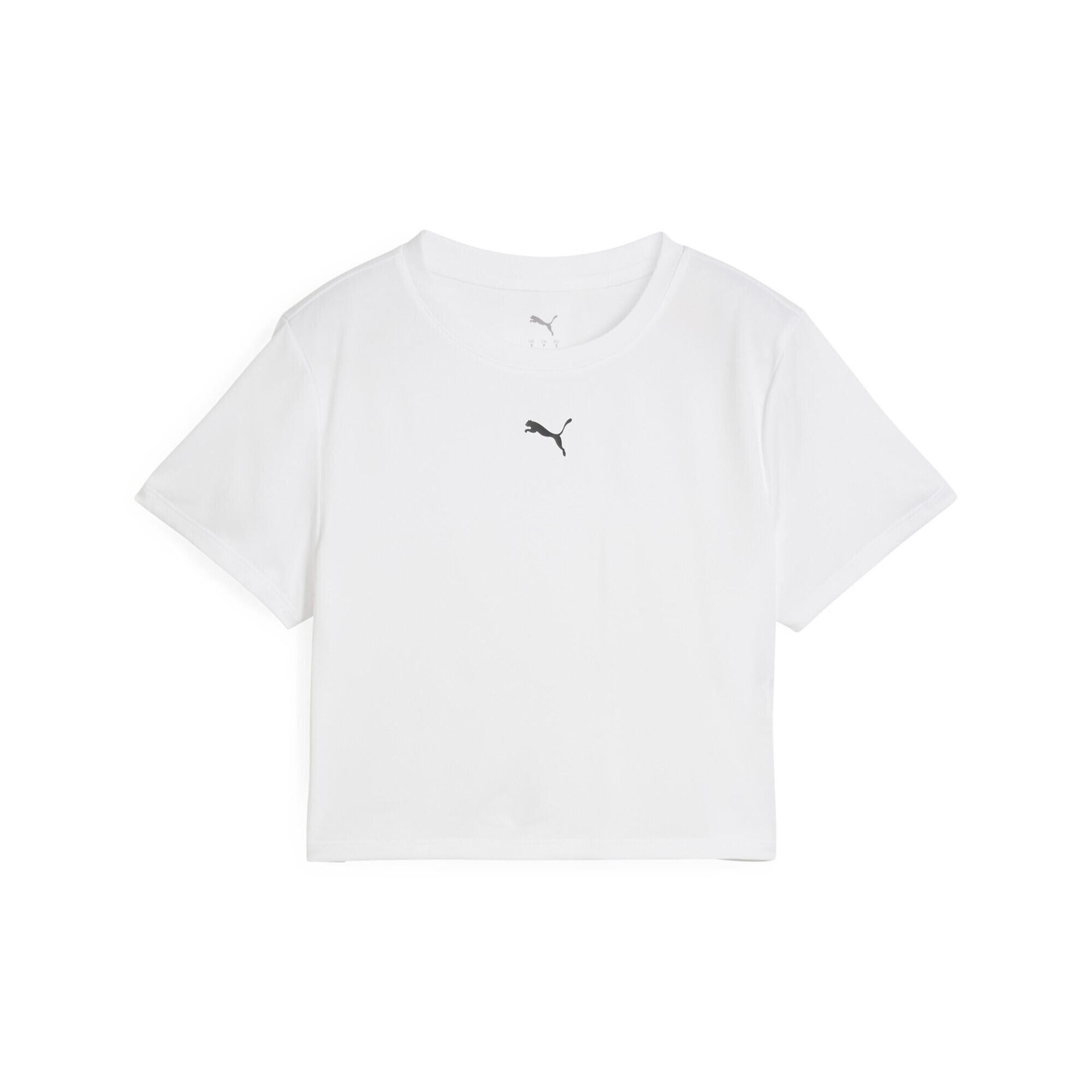 Damska krótka koszulka TAD ESSENTIALS PUMA White