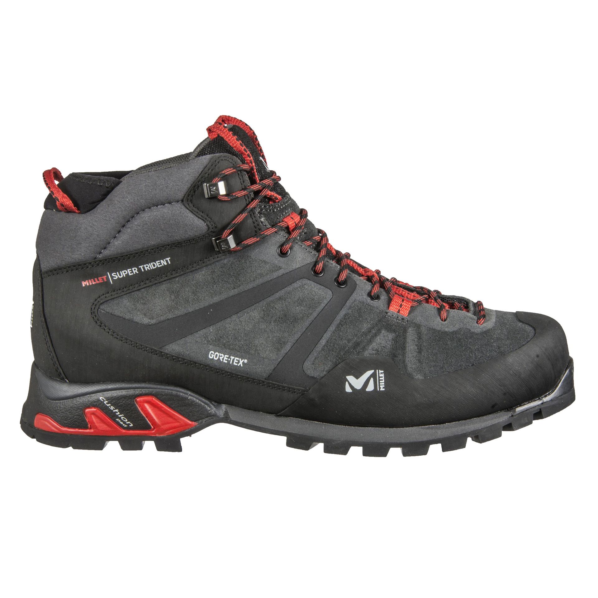 MILLET Męskie buty trekkingowe Super Trident GTX i trekkingowe, talia Unique, Czarny Tarmac 4003, 46 EU