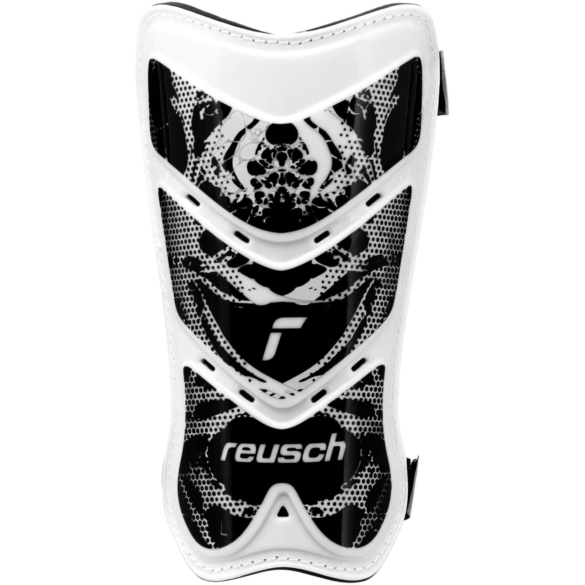 Ochraniacze piłkarskie piszczeli REUSCH Shinguard Attrakt Lite białe r. XXS