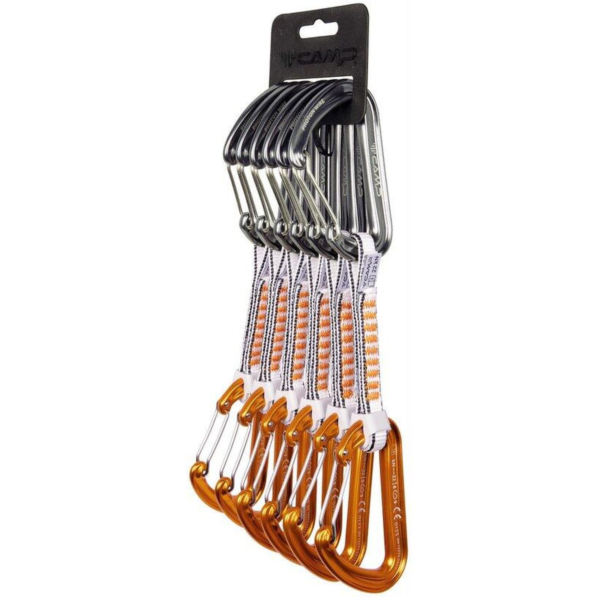 Ekspresy wspinaczkowe Camp Photon Wire Express KS Dyneema 12 cm 6-Pack
