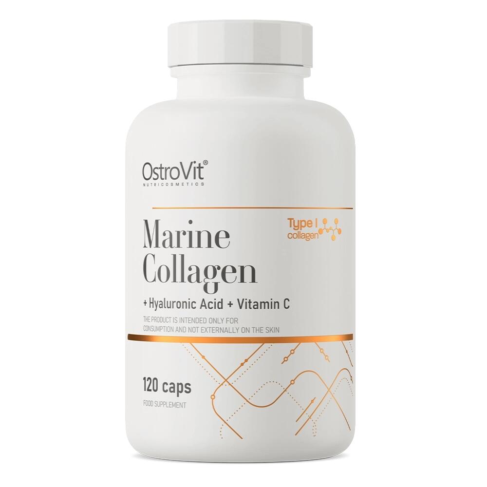 Ostrovit Marine Collagen+Hyaluronic Acid+Vitamin C 120caps