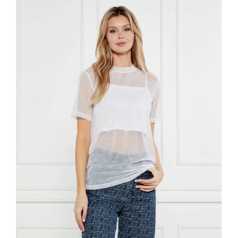Armani Exchange Bluzka Relaxed fit
