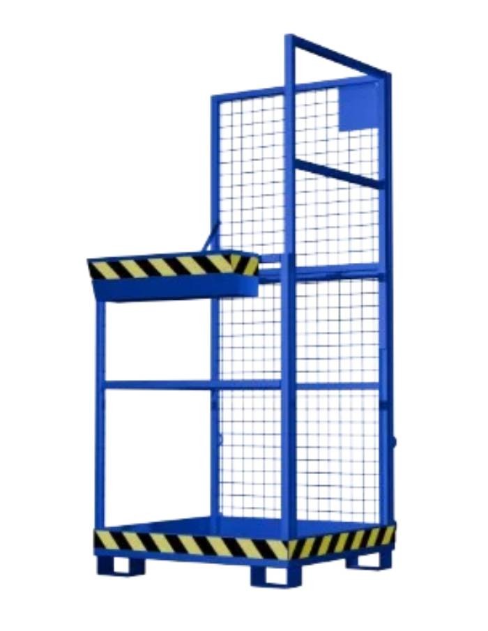 Platforma Robocza 2-Osobowa, 300Kg Niebieski