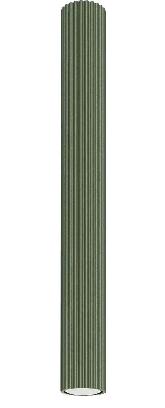 Loftowa oliwkowa lampa sufitowa 60cm B5-G19