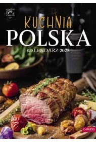 Kalendarz 2025 A4 Ścienny Kuchnia Polska