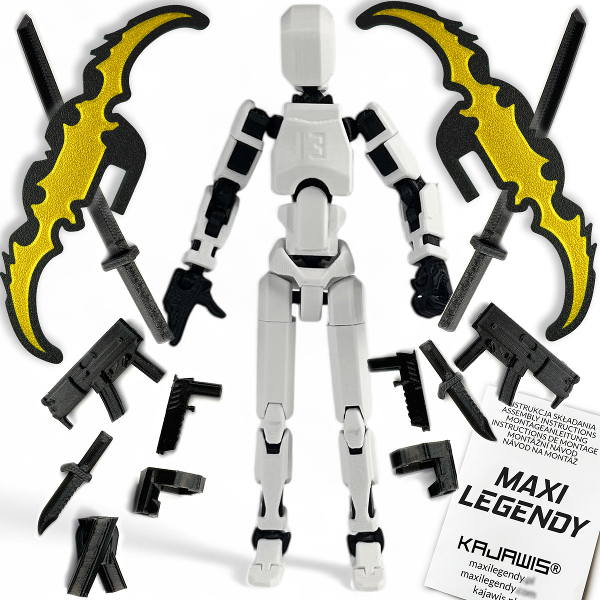 Figurka kolekcjonerska 17cm oryginalna MAXI LEGENDY mini figurki KAJAWIS