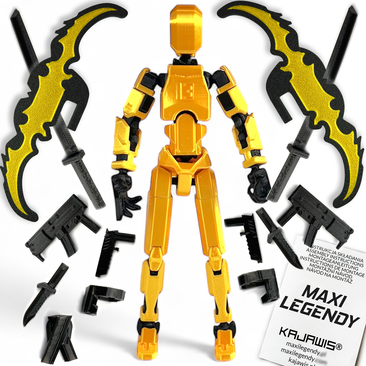 Figurka kolekcjonerska 17cm oryginalna MAXI LEGENDY mini figurki KAJAWIS