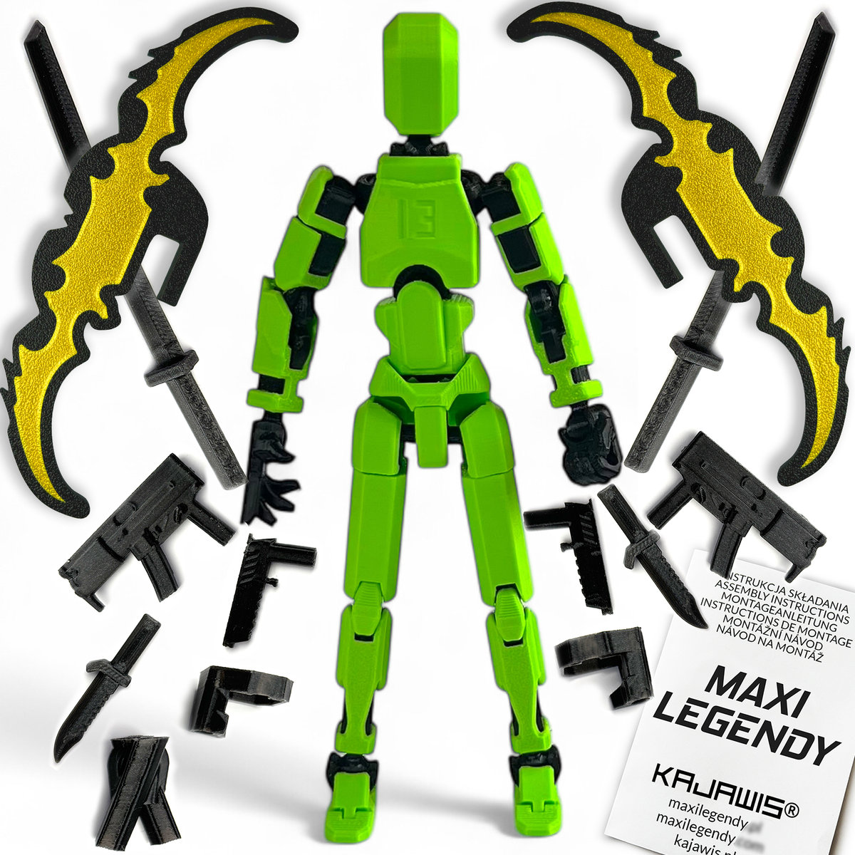 Figurka kolekcjonerska 17cm oryginalna MAXI LEGENDY mini figurki KAJAWIS