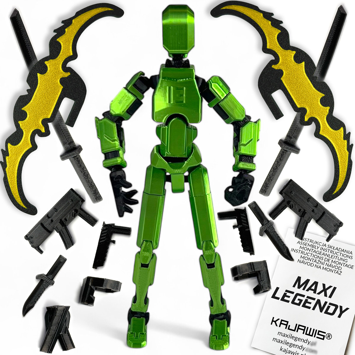 Figurka kolekcjonerska 17cm oryginalna MAXI LEGENDY mini figurki KAJAWIS