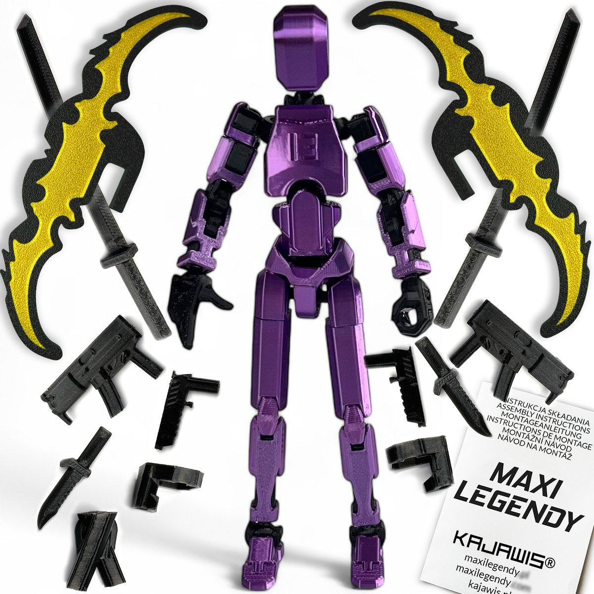 Figurka kolekcjonerska 17cm oryginalna MAXI LEGENDY mini figurki KAJAWIS