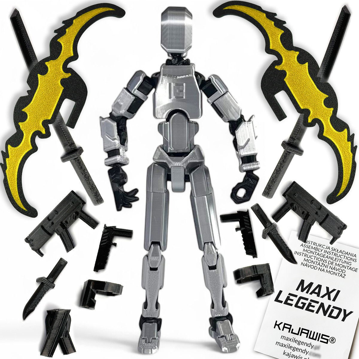 Figurka kolekcjonerska 17cm oryginalna MAXI LEGENDY mini figurki KAJAWIS