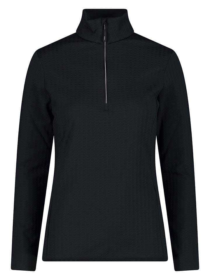 CMP Bluza polarowa w kolorze czarnym