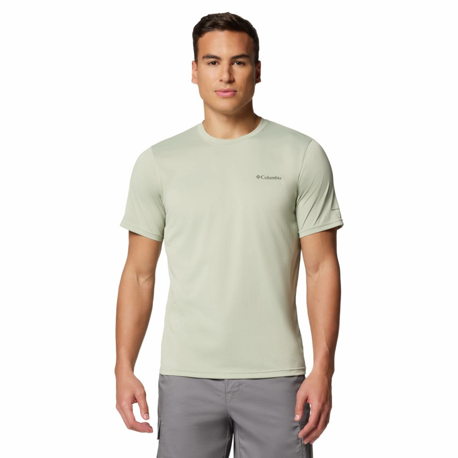 Męska koszulka szybkoschnąca Columbia Hike Crew safari - L