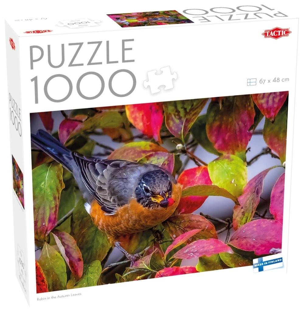 Puzzle 1000 Robin W Jesiennych Liściach
