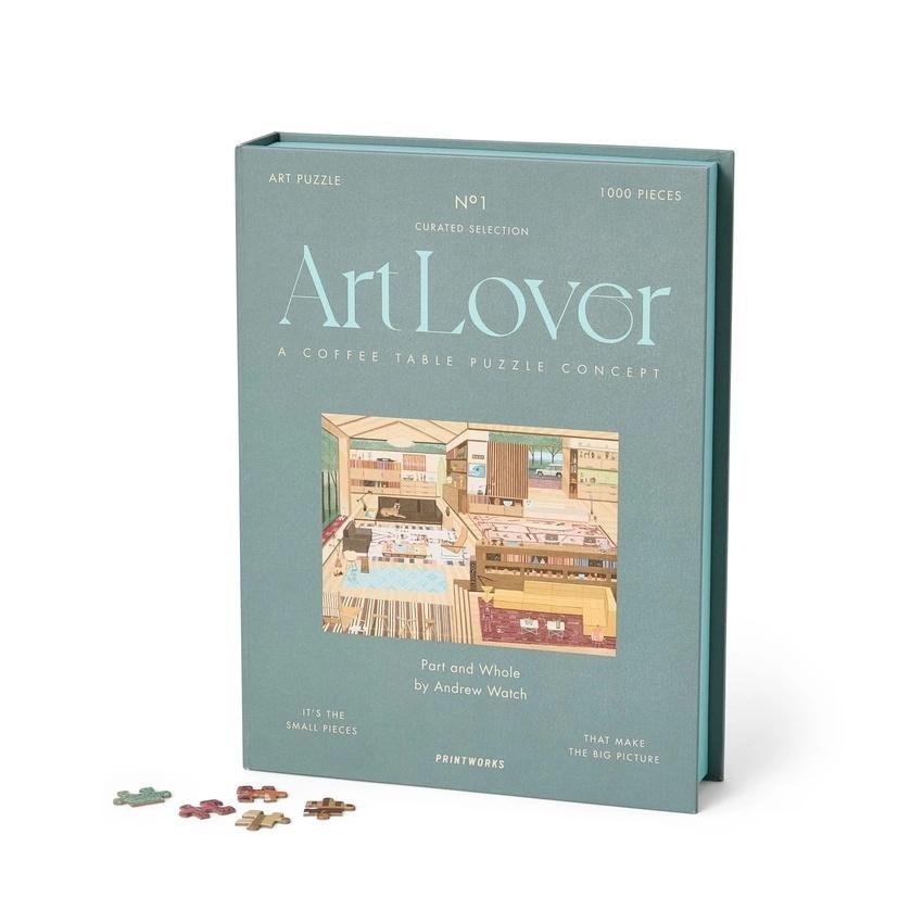 Puzzle 1000 Art Lover Book - Part And Whole