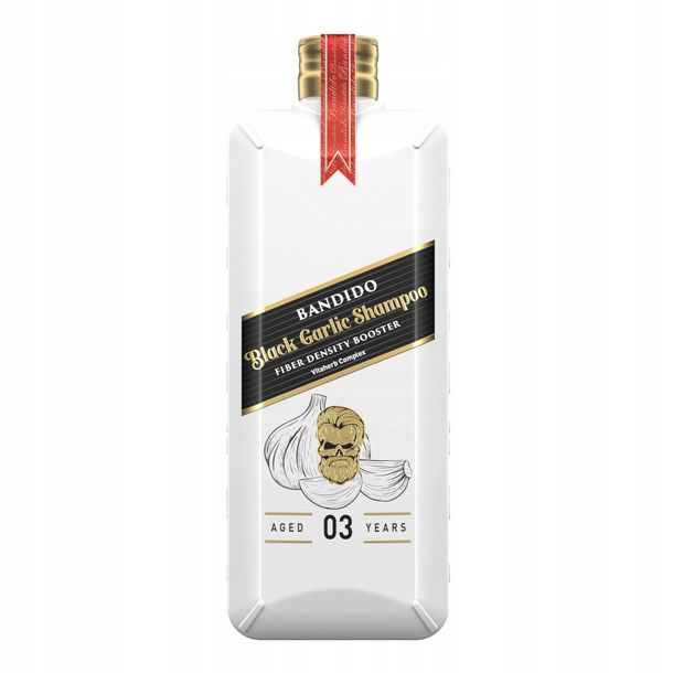 Szampon do włosów przeciw wypadaniu Bandido Black Garlic 350ml