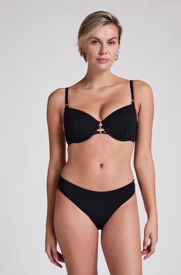 Hunkemöller Majtki Bikini Rio Holbox Czarny