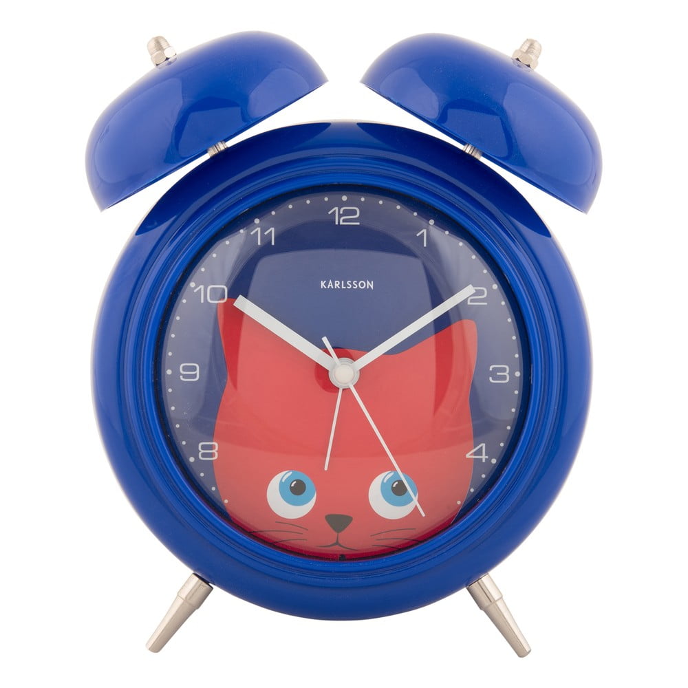 Budzik dla dzieci ø 15 cm Peekaboo Cat – Karlsson