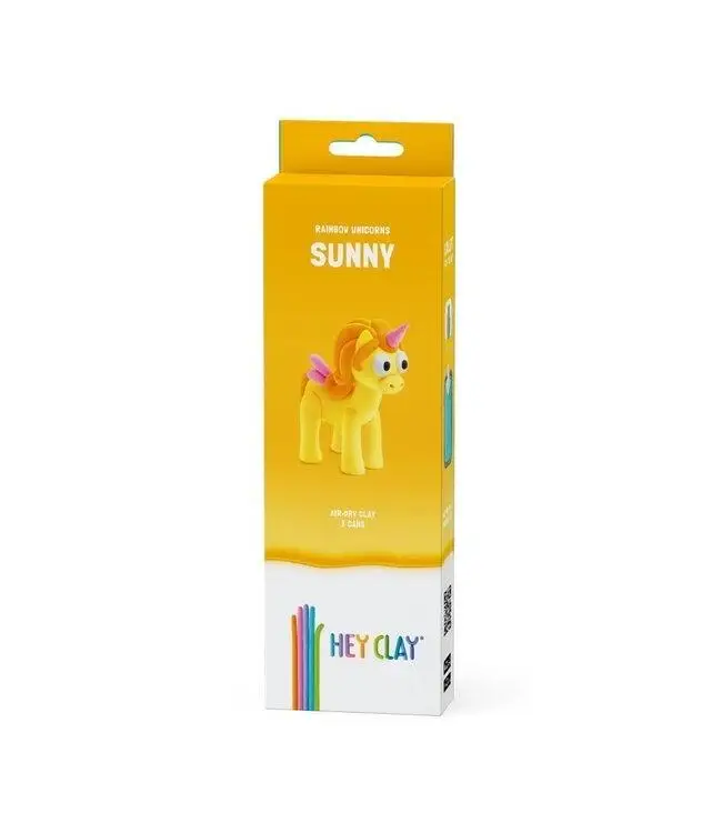 Hej Clay - Tęczowy Jednorożec Sunny - TM Toys