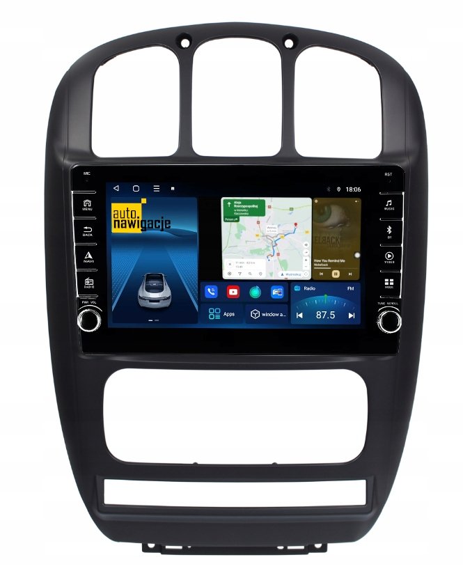 RADIO NAWIGACJA GPS CHRYSLER GRAND VOYAGER IV ANDROID