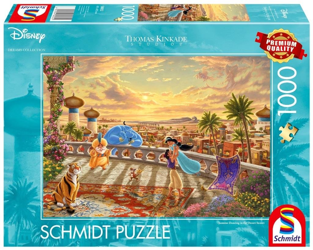 Puzzle Pq 1000 Disney: Dżasmina I Alady G3