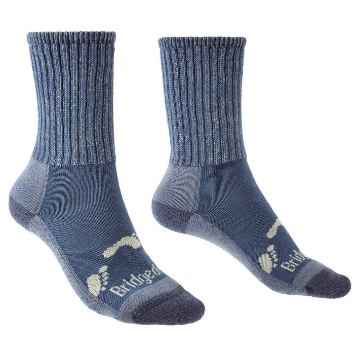 Skarpety dziecięce Bridgedale Junior Comfort Boot Rozmiar skarpet: 34-36 / Kolor: niebieski