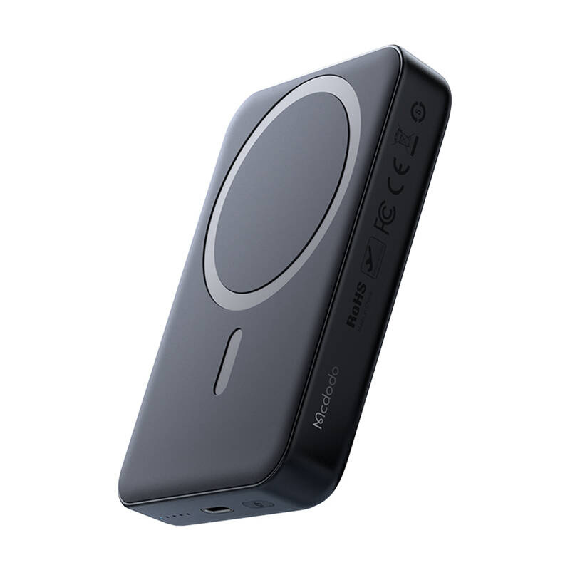 Mcdodo MC-4261 10000mAh 20W Power Bank Magnetyczny czarny