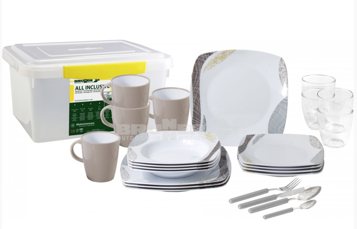Zestaw obiadowy Brunner All Inclusive Khadi