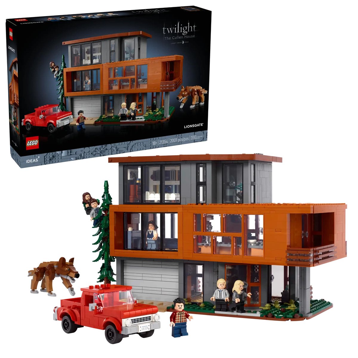 LEGO 21354 Ideas - Zmierzch - dom Cullenów