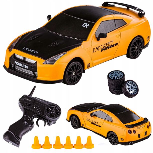 Samochód Zdalnie Sterowany RC Do Driftu 4x4 Auto Na Pilota Duży DRIFT LED