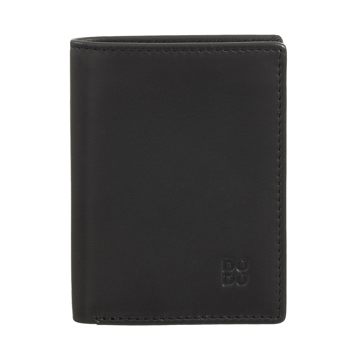 DUDU RFID Blocking Bifold Wallet dla mężczyzn, kolorowy mini portfel skórzany, mały rozmiar, 6 miejsc na karty kredytowe i kieszeń na gotówkę