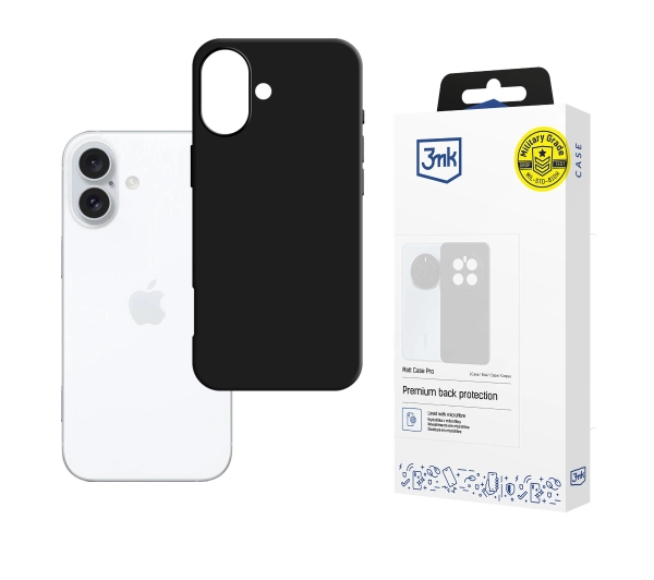 3mk Matt Case Pro do iPhone 16 Plus