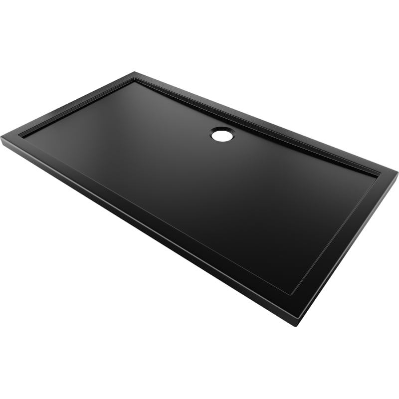 Mexen Flow brodzik prostokątny slim 85 x 160 cm, czarny mat - 46R708516